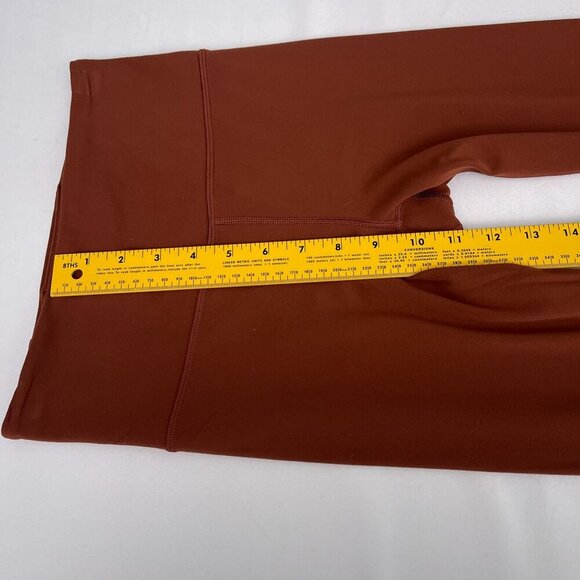 Athleta Ultra High Rise Elation 7/8 Tight Legging Activewear Mahogany‎ Womens XS - Picture 8 of 10